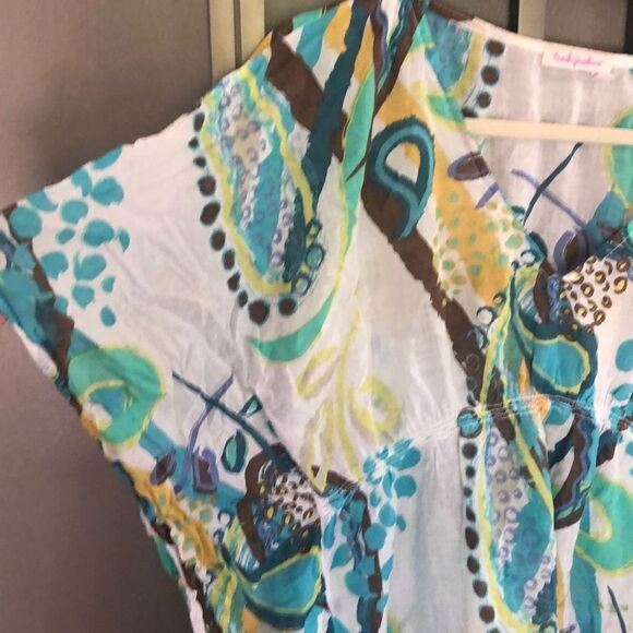 Fresh Produce Light weight cotton top dolman sleeve size M/L - Picture 3 of 5